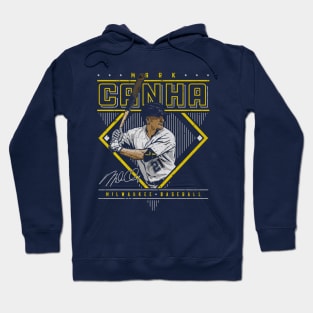 Mark Canha Milwaukee Diamond Name Hoodie